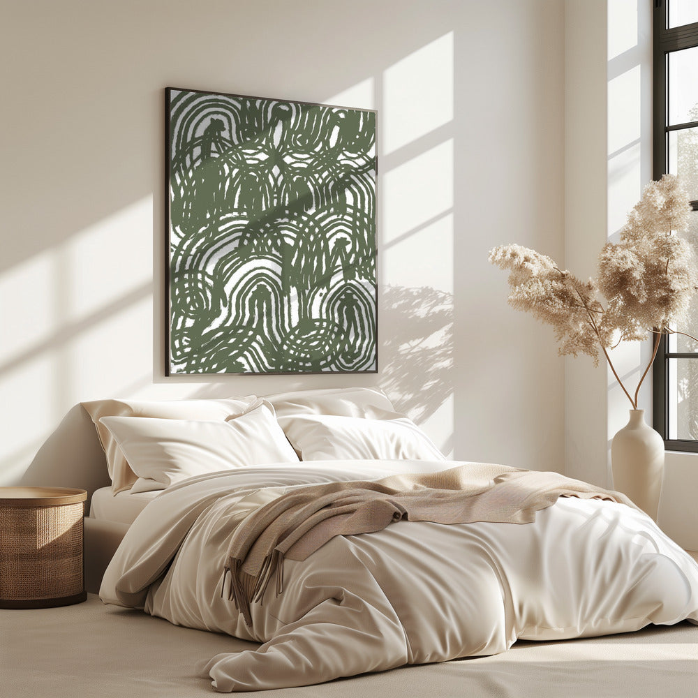 Green Pattern | Poster