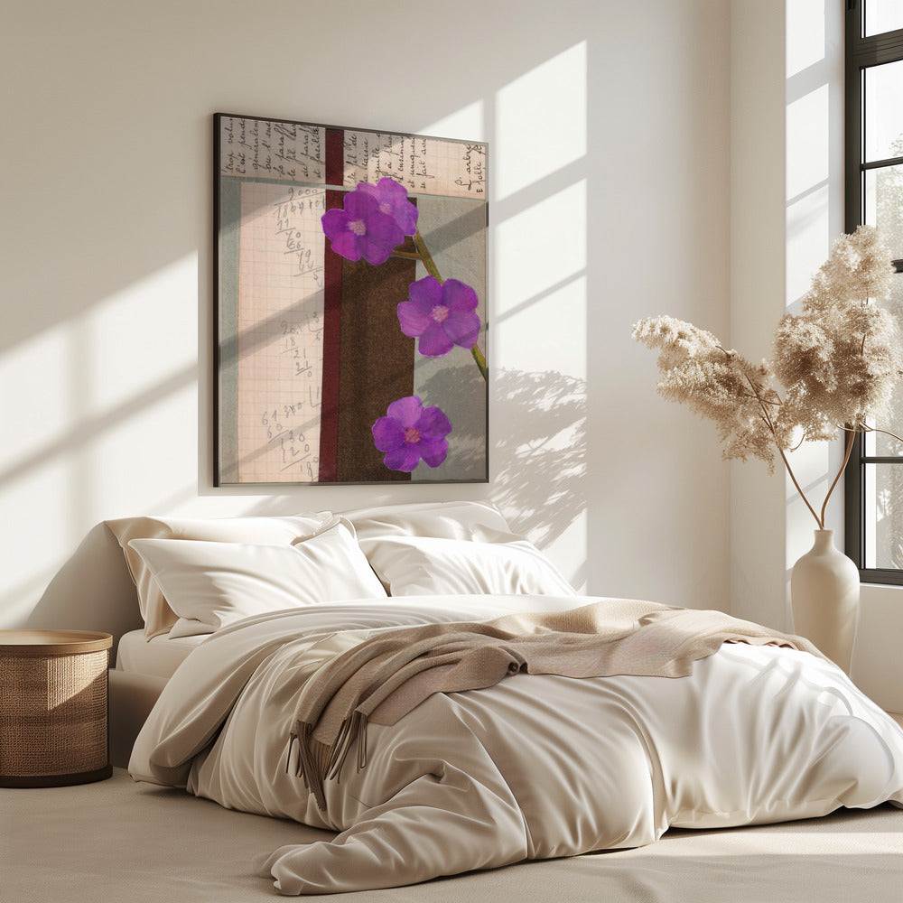 Rosa Blumen | Poster