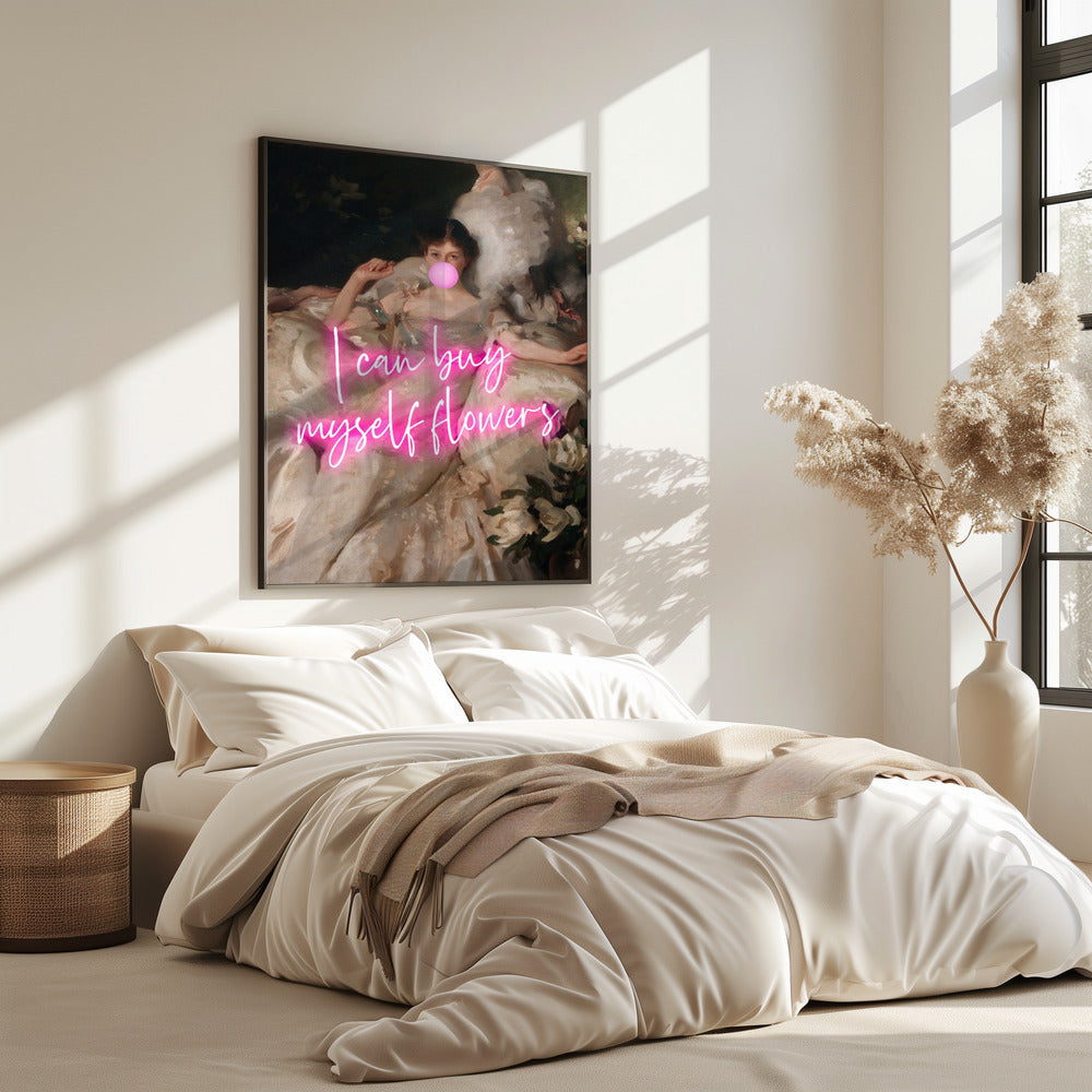 Kaufe mir selbst Blumen6 Ratioiso | Poster