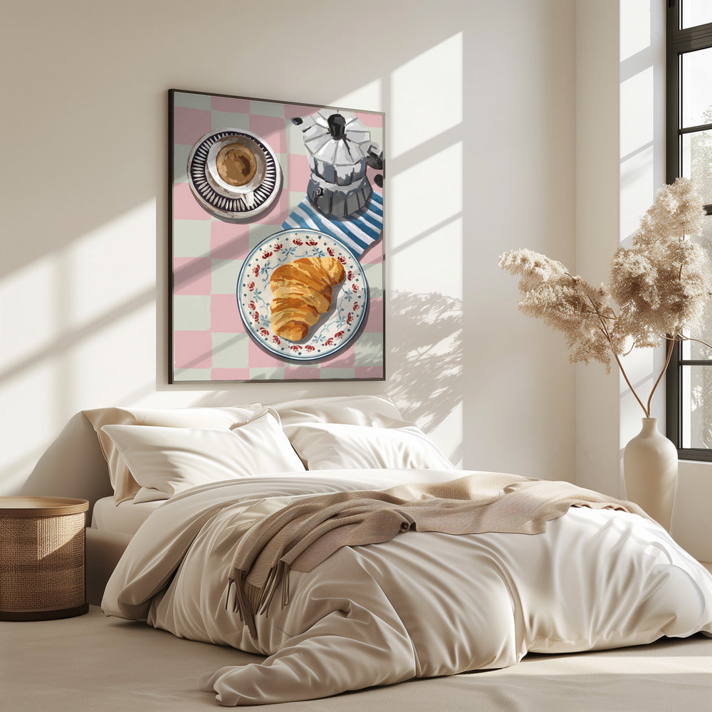 Französisches Frühstücksverhältnis 2x3 | Poster