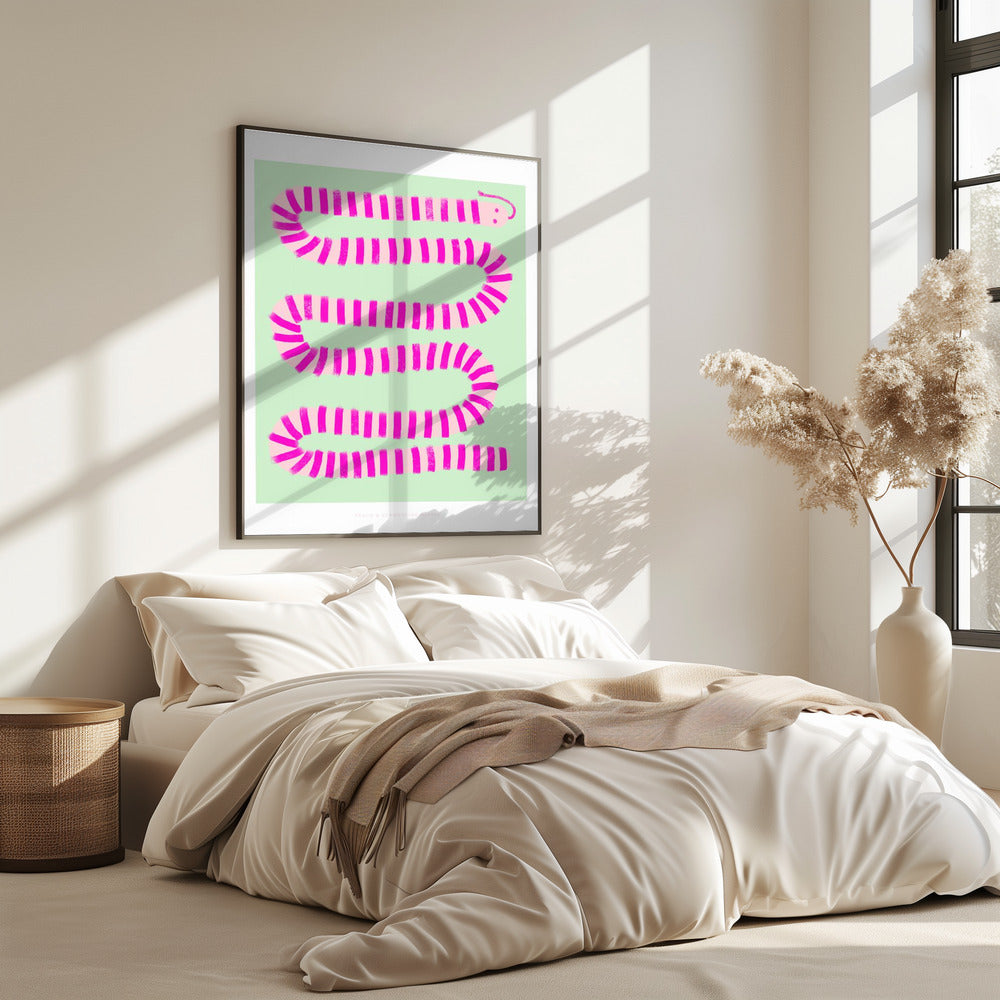 Pandc Pinksnake Kopie | Poster
