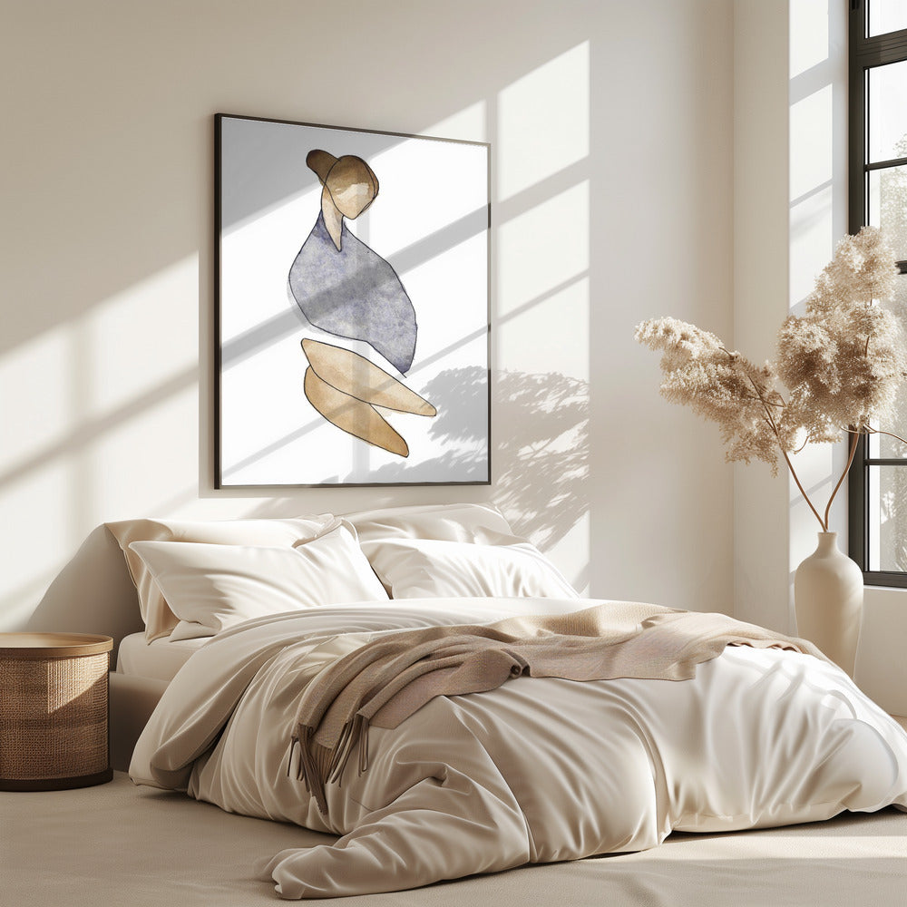 Sitting Woman no.11 | Poster