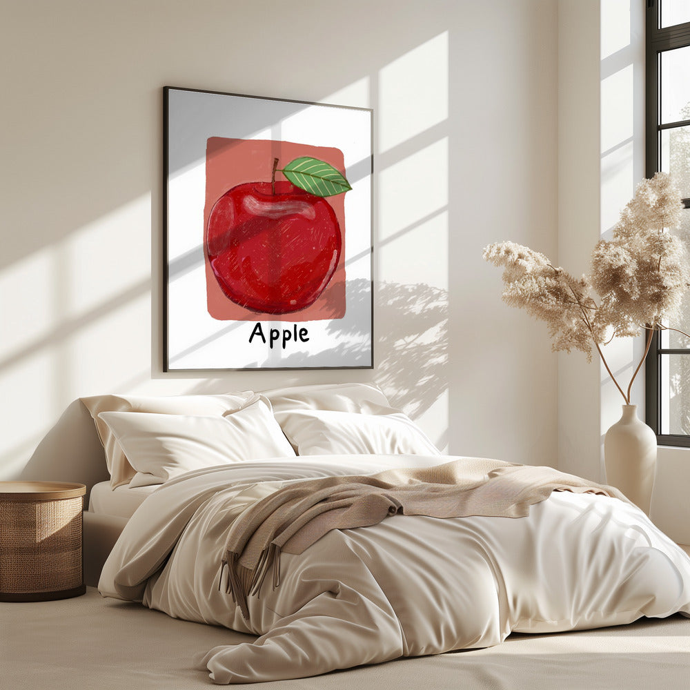 Roter Apfel | Poster