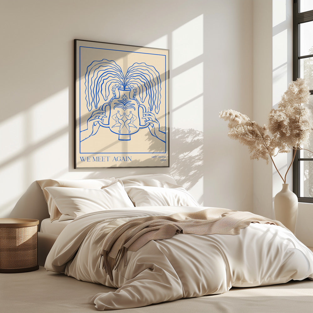 Vessel Collection: Wir treffen uns wieder (LineArt) | Poster