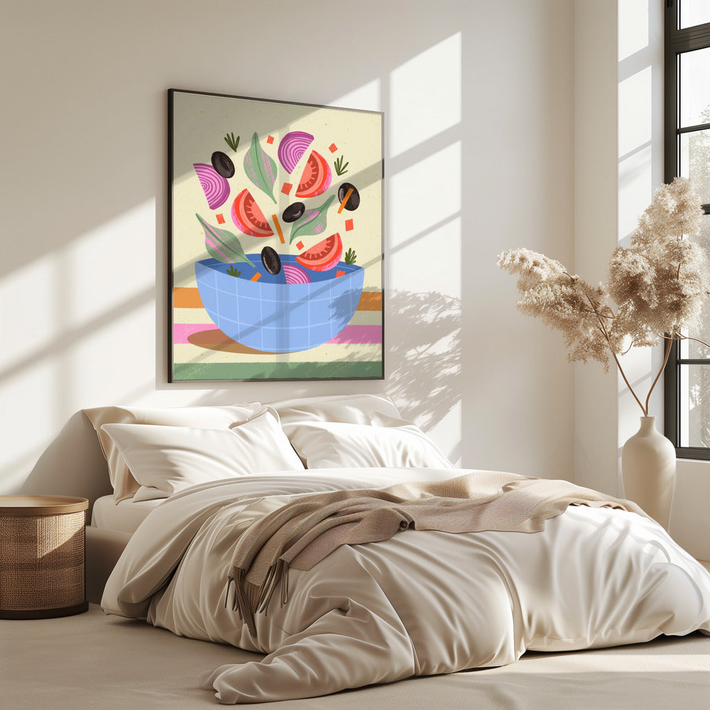 Gemischter Salat | Poster