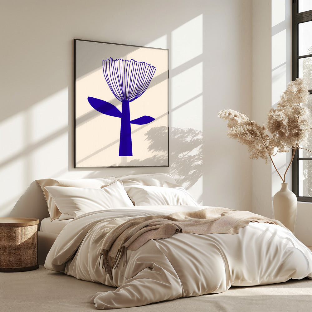 Blume Blau | Poster