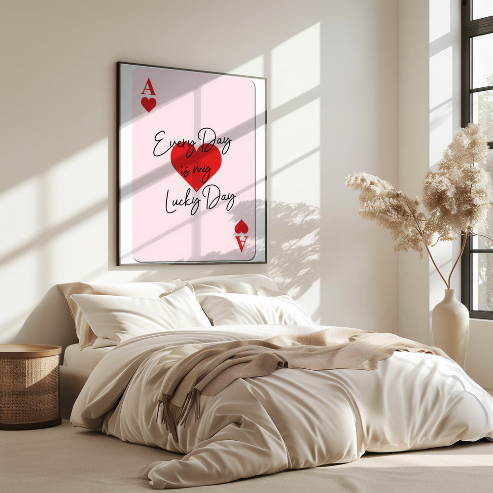 Lucky Ace Hearts | Poster
