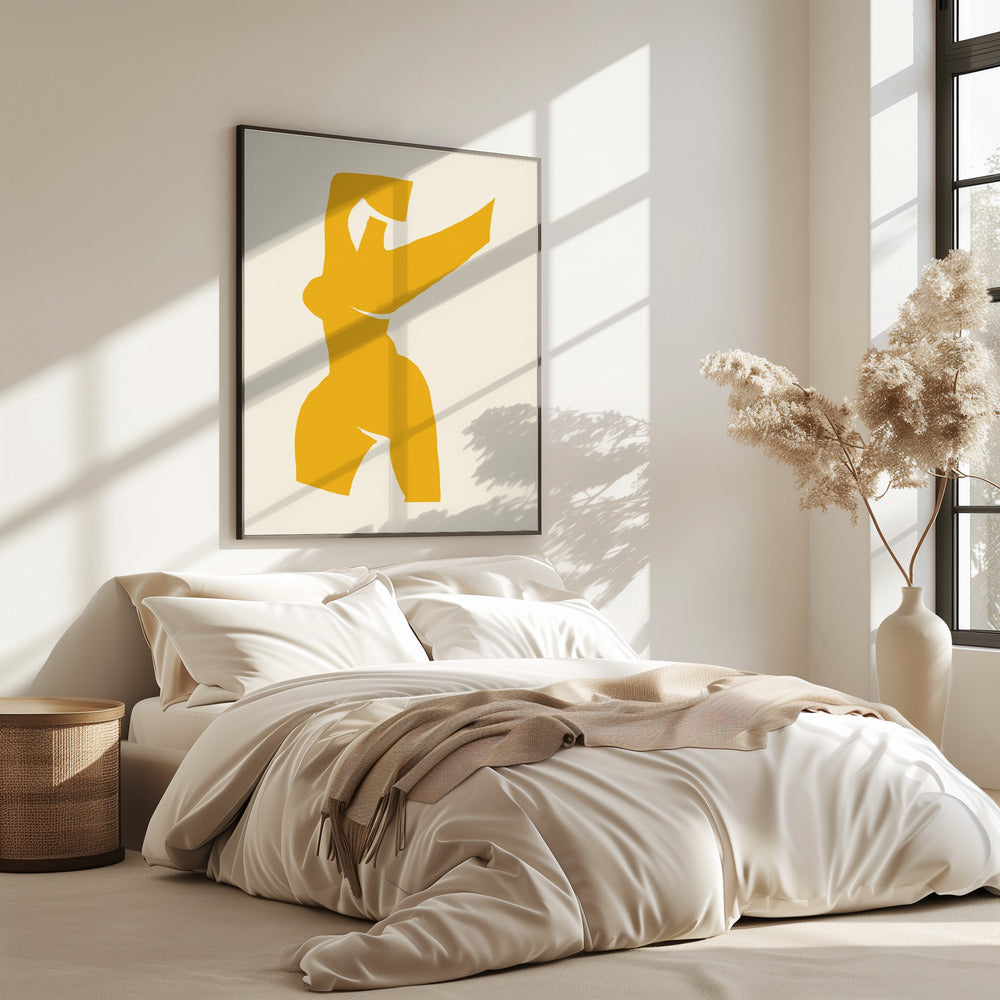 The yellow muse 02 | Poster