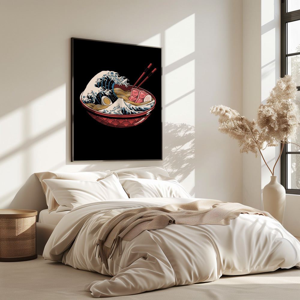Große Ramen-Welle | Poster