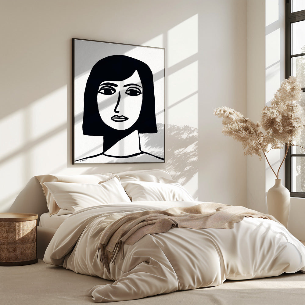 Gesicht einer Frau | Poster