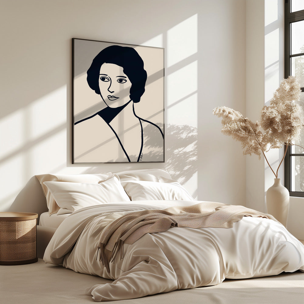 Vintage Frau | Poster
