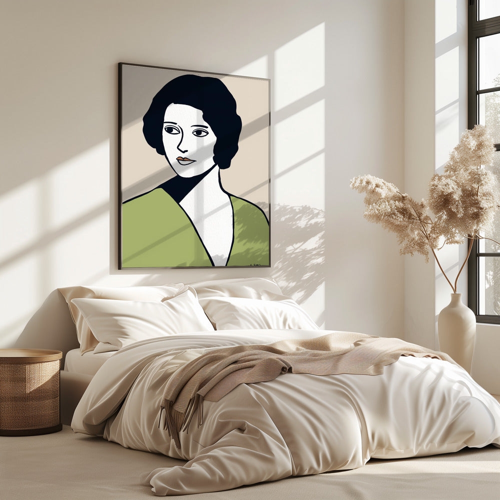 Vintage Frau | Poster