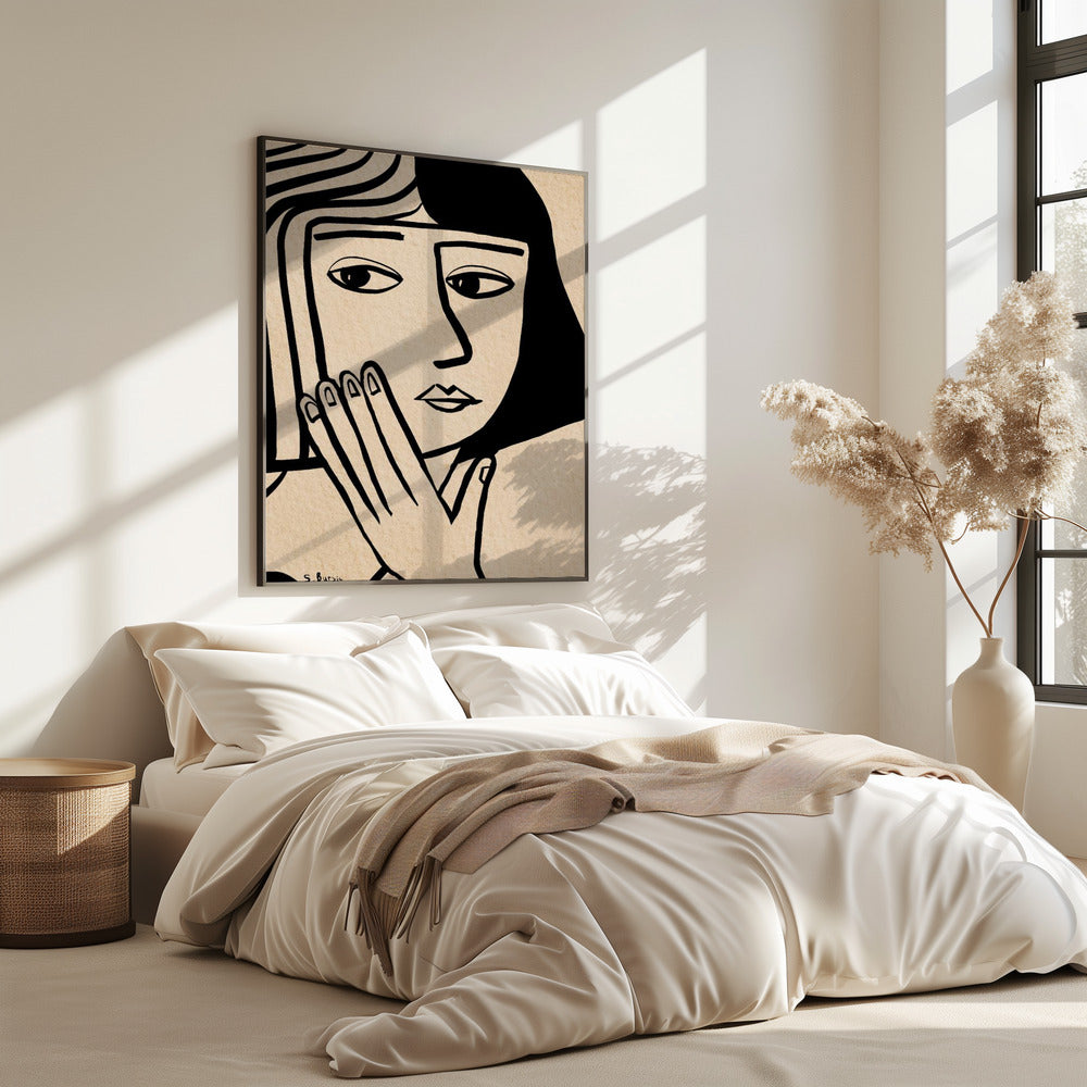 Mädchen mit dem Blick | Poster