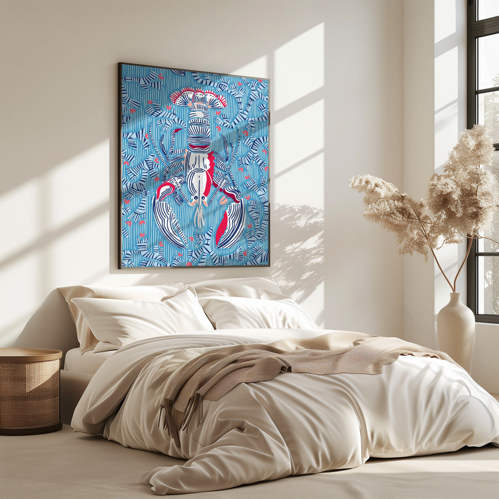Crustacean Core summer blue | Poster