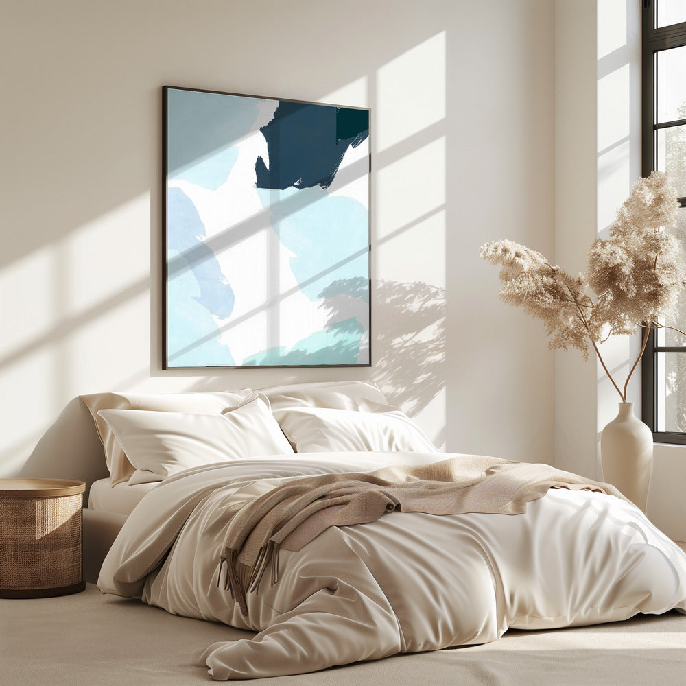 Blaue Farbfelder 2 | Poster