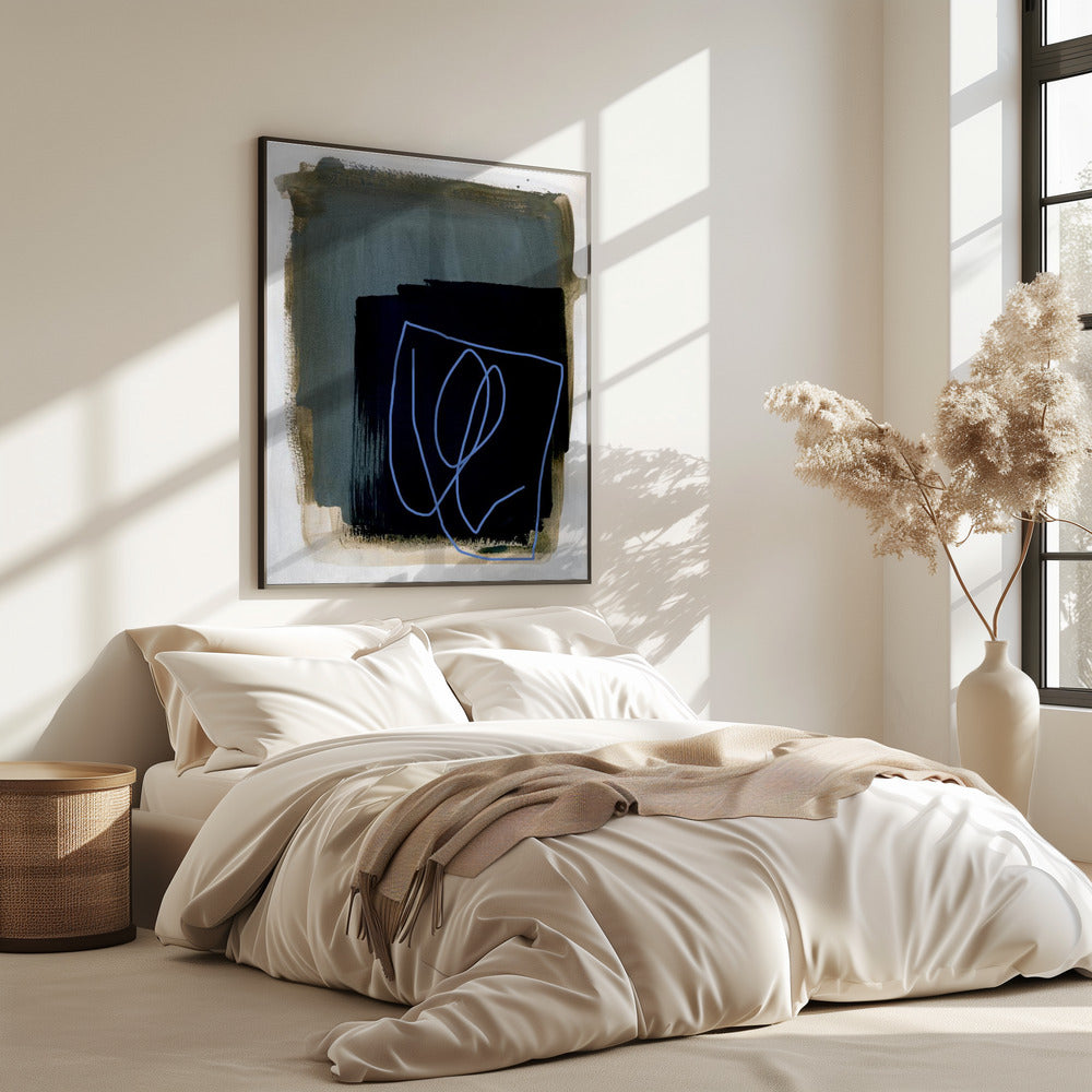 Abstract Brush Strokes 162 | Poster