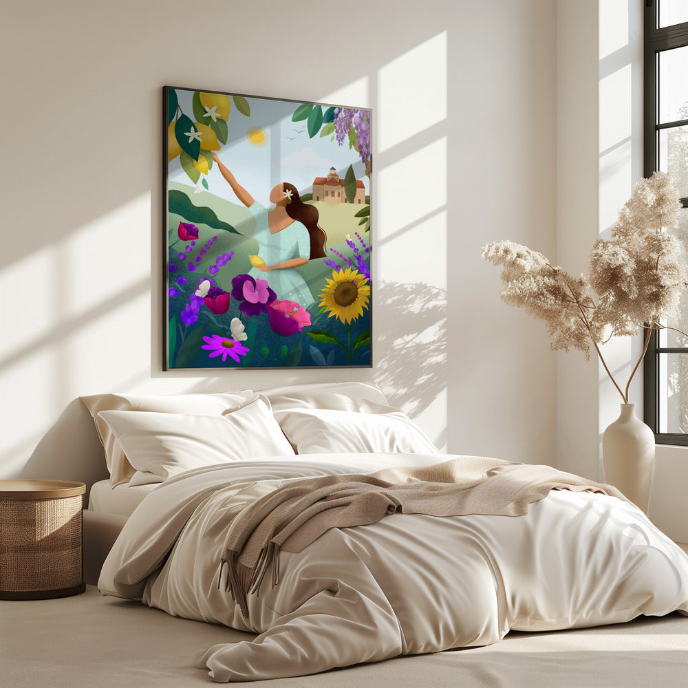 Sommer in der Provence | Poster