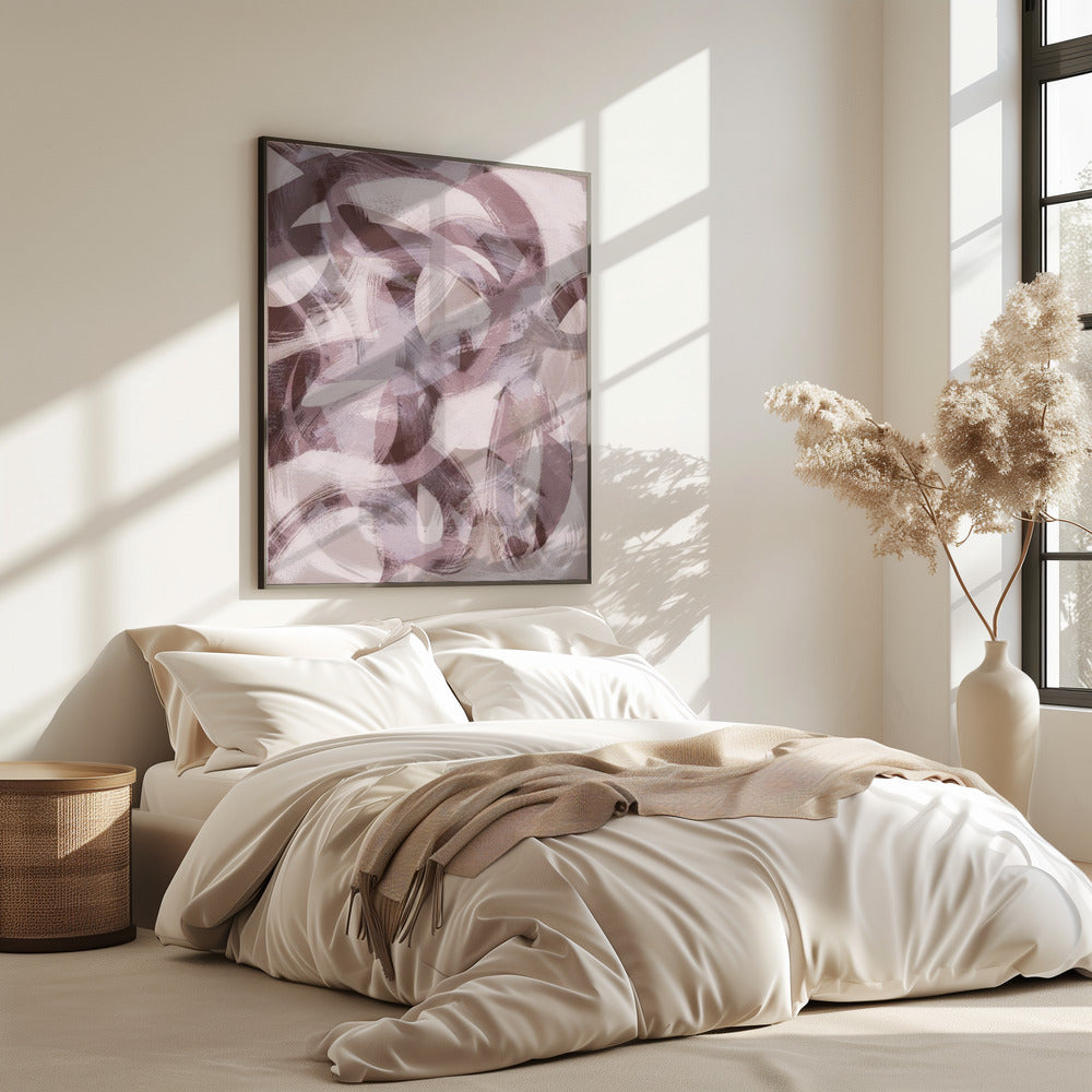 Abstract Brush Strokes 169X | Poster