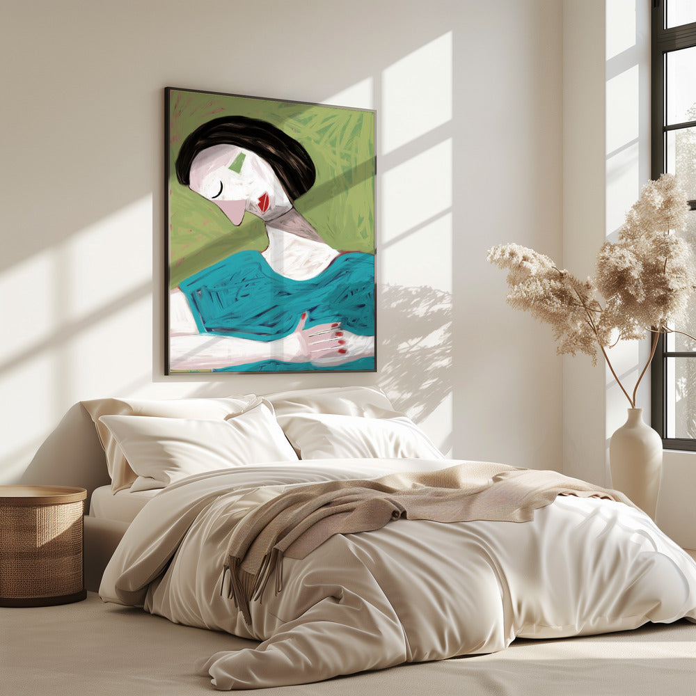 Die schlafende Frau | Poster