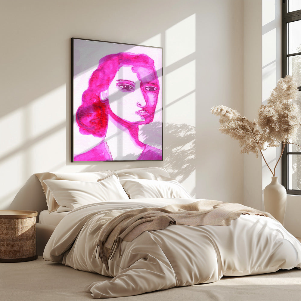 Ich bin eine Frau in Pink | Poster