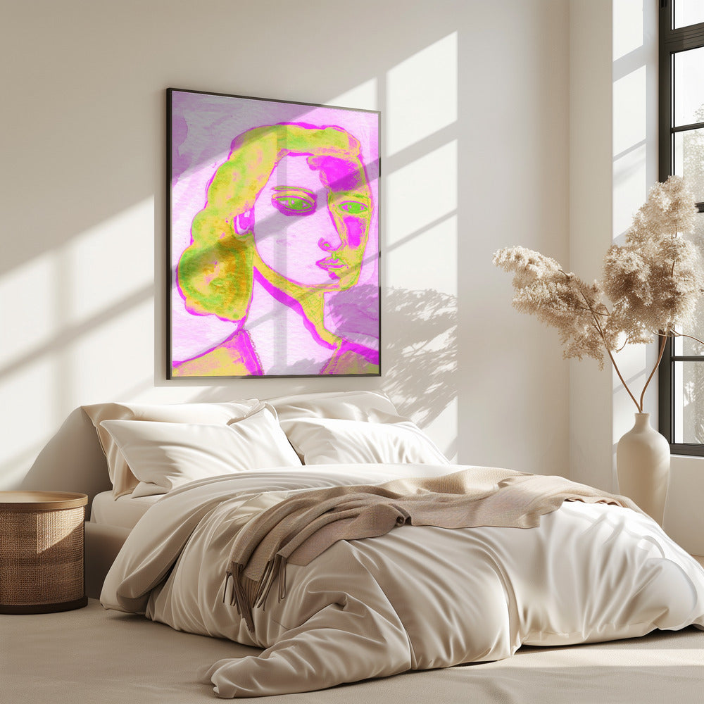 Ich bin eine Frau in Lila | Poster
