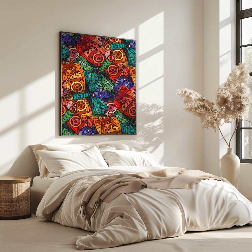 Steampunk Butterfly Art | Poster