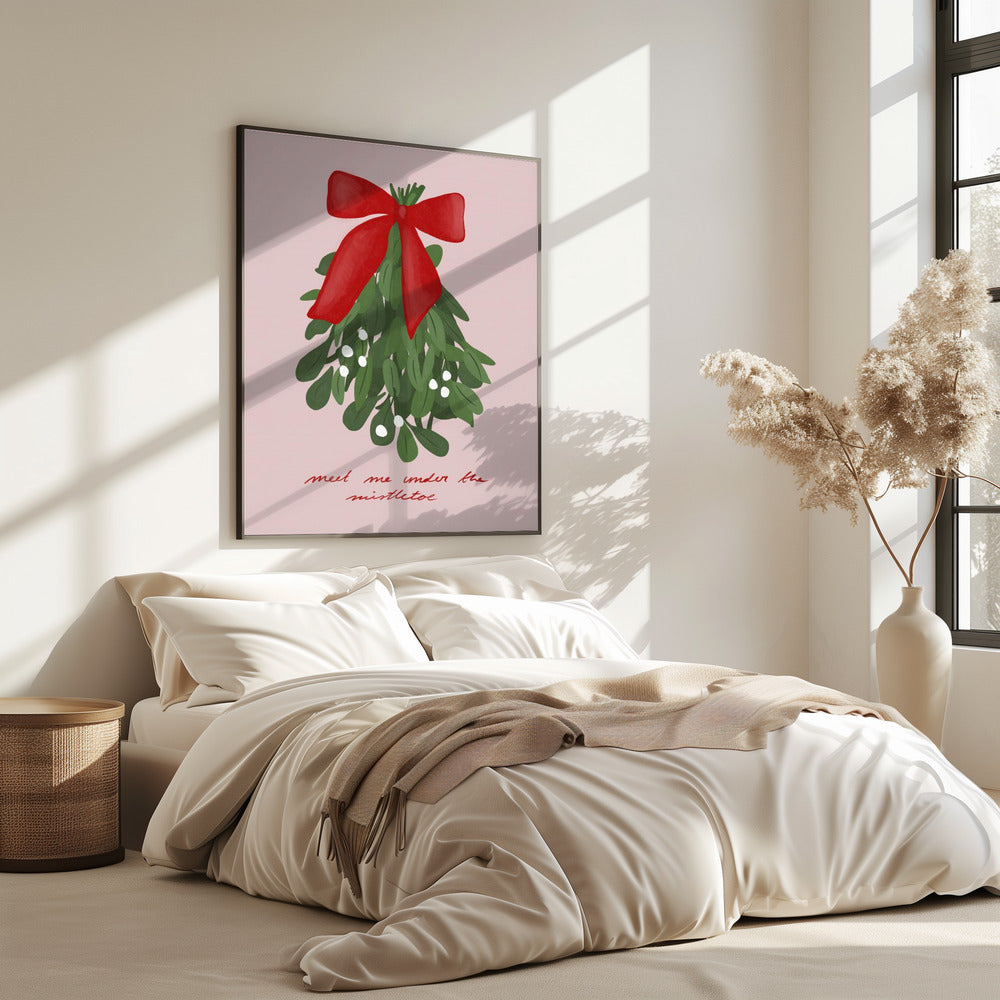 Kiss by Mistletoe | Poster