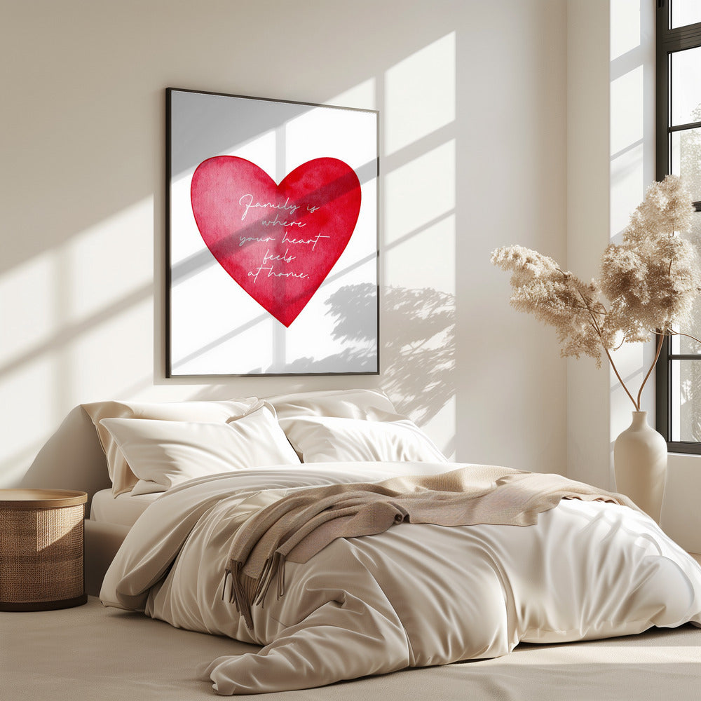 Familie ist, wo... | Poster
