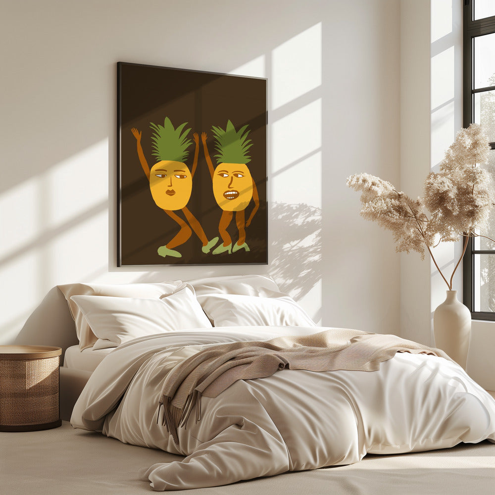 Tanzende Ananas | Poster
