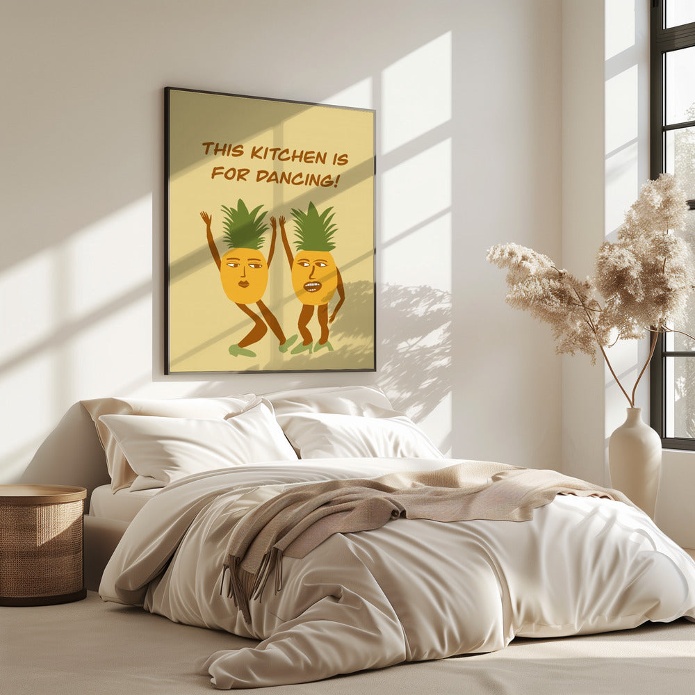 Tanzende Ananas | Poster