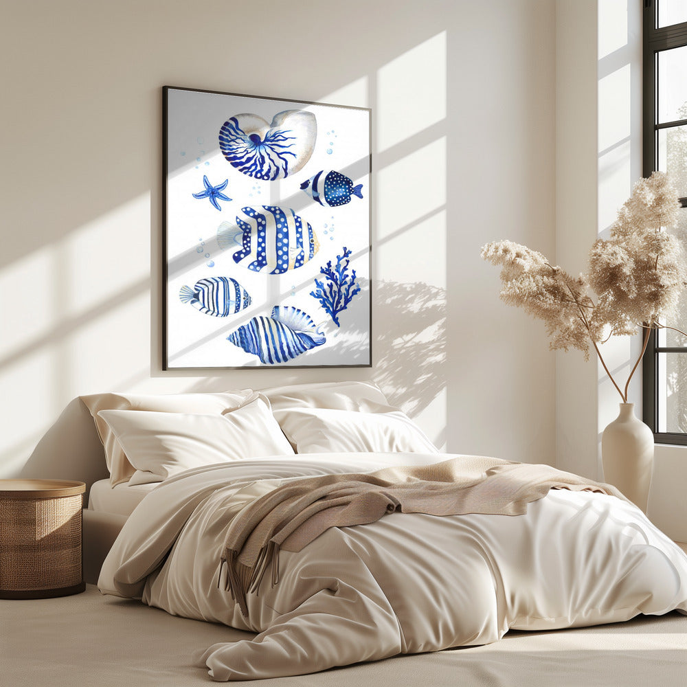 Inspiriert von der ruhigen Schönheit des Ozeans | Poster