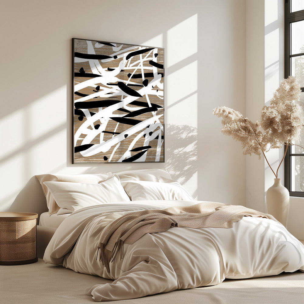 Chaotic Strokes Dance | Poster