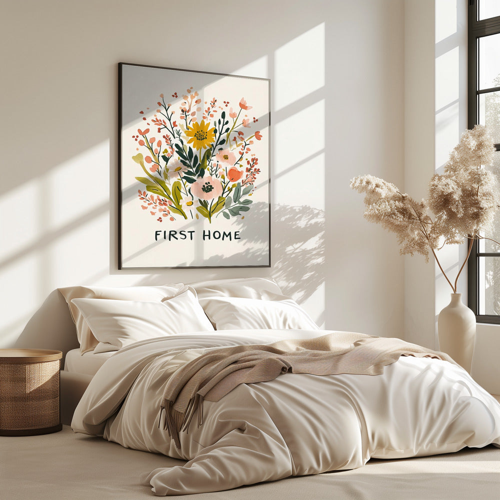 Blühendes Willkommen | Poster