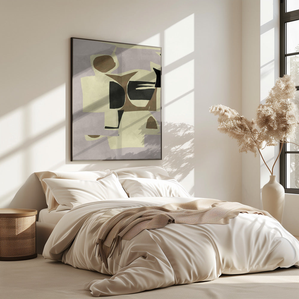 Abstrakter Grafikdruck Nr. 1 | Poster