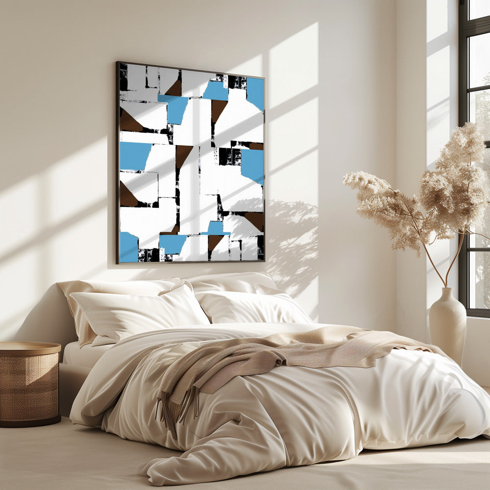 Abstrakte neutrale Geometrie Nr. 2 | Poster