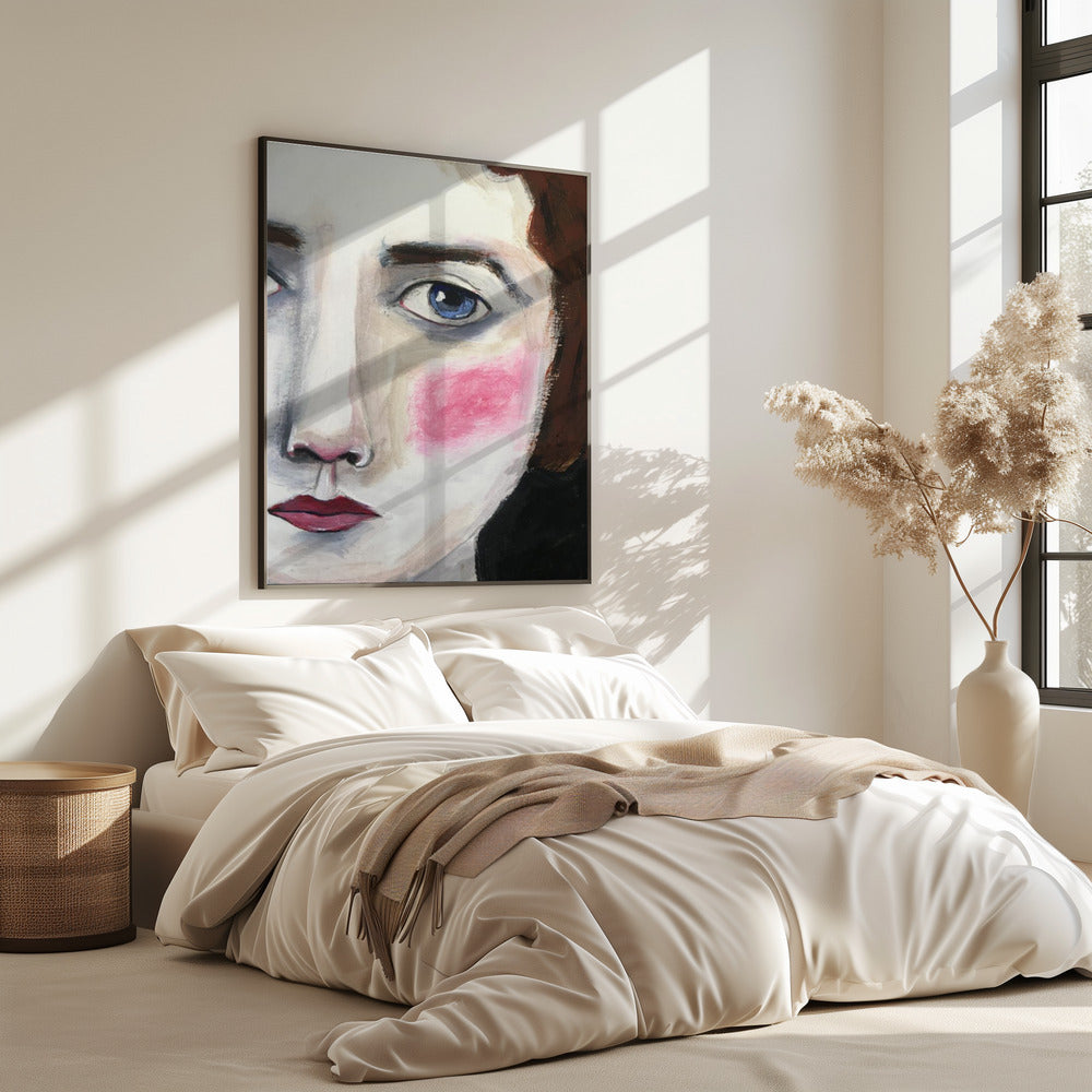 blaue Augen | Poster