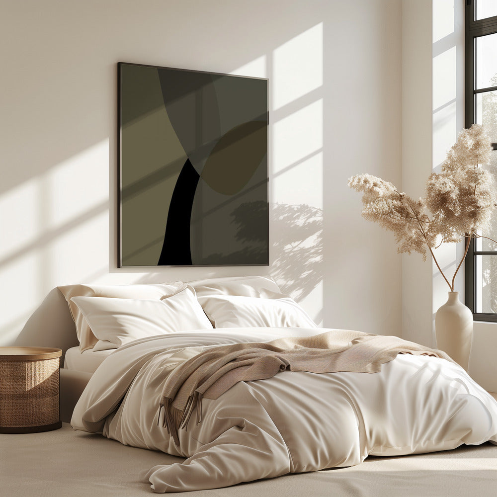 Abstrakte neutrale Formen Druck 1 | Poster