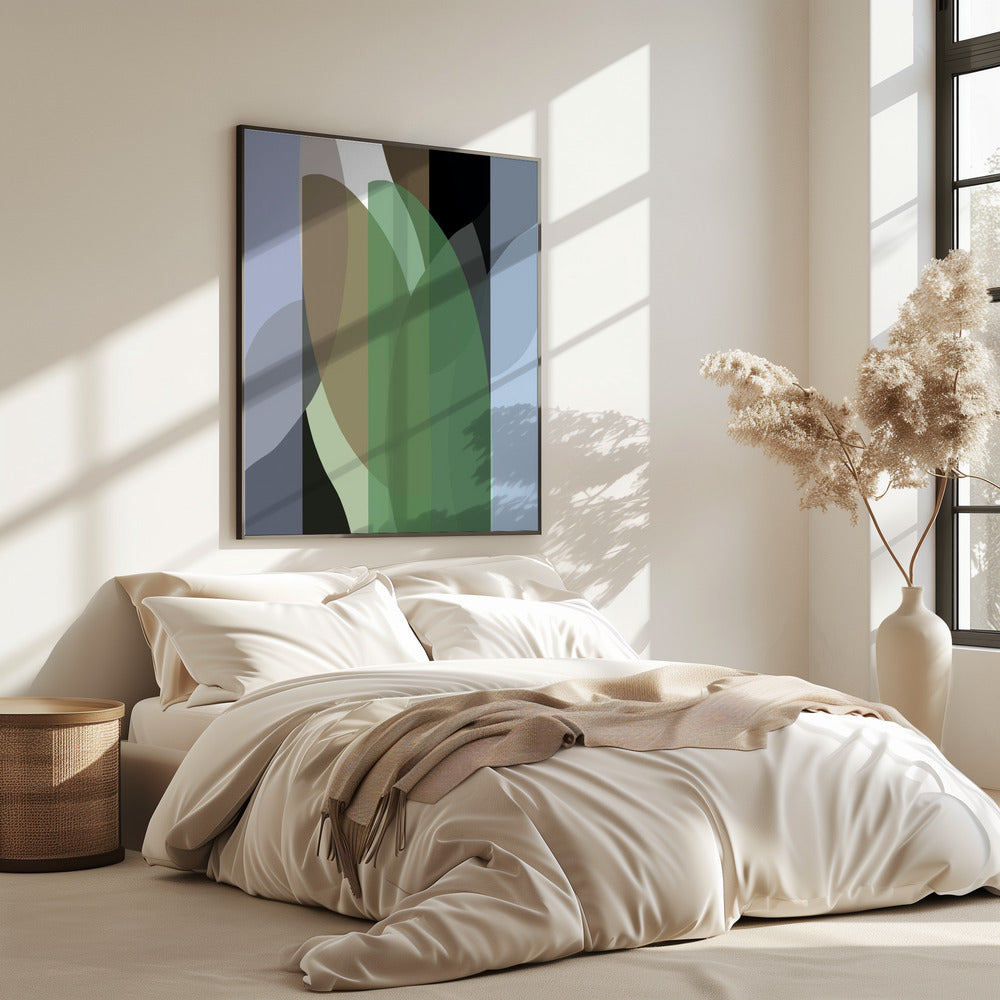 Abstract Shapes Art Print No 3 | Poster