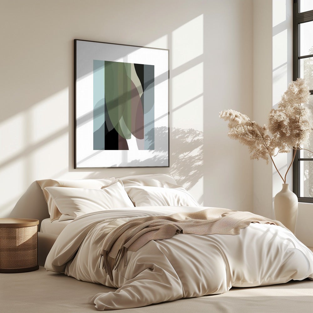 Abstract Shapes Art Print No 4 | Poster