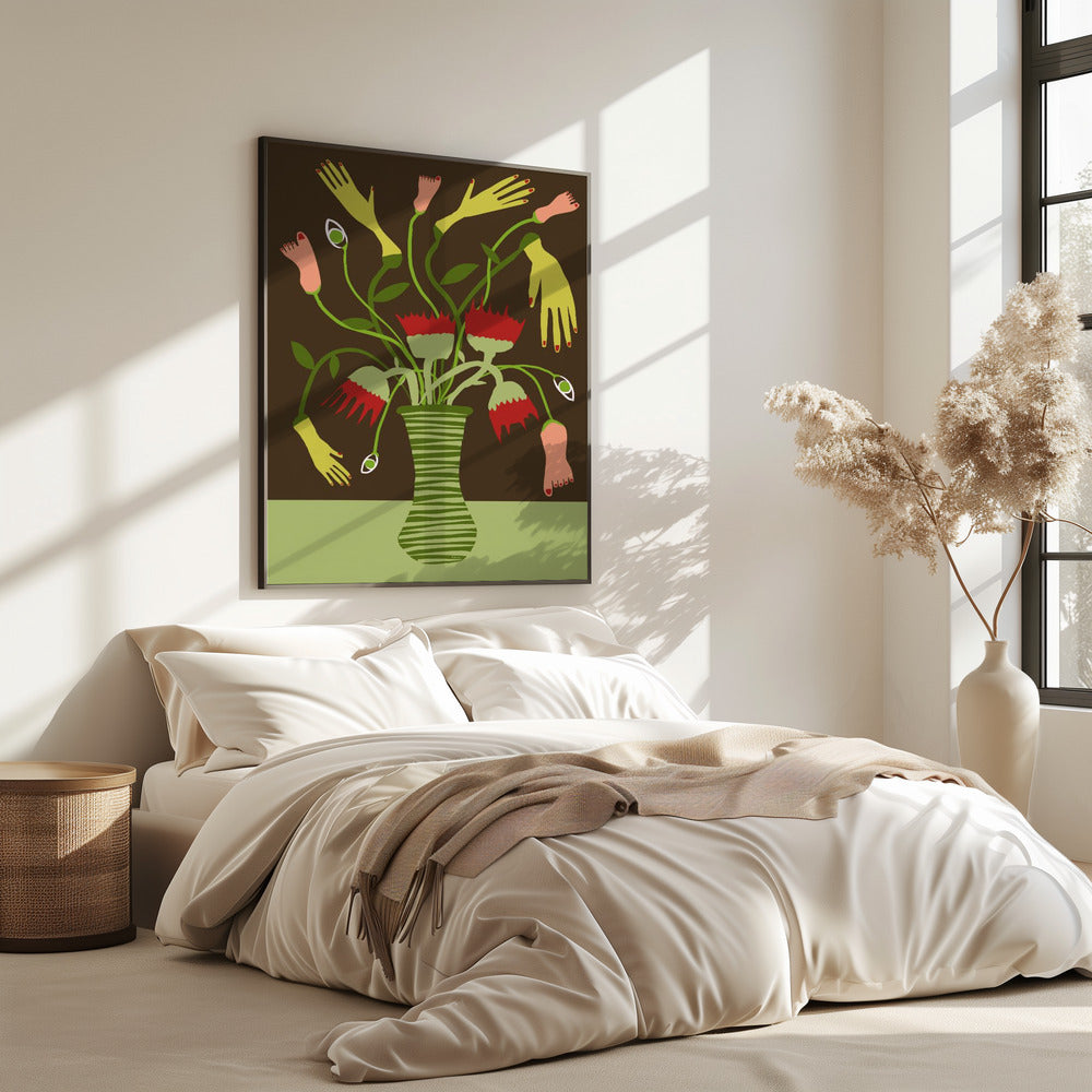 Die seltsame Vase | Poster