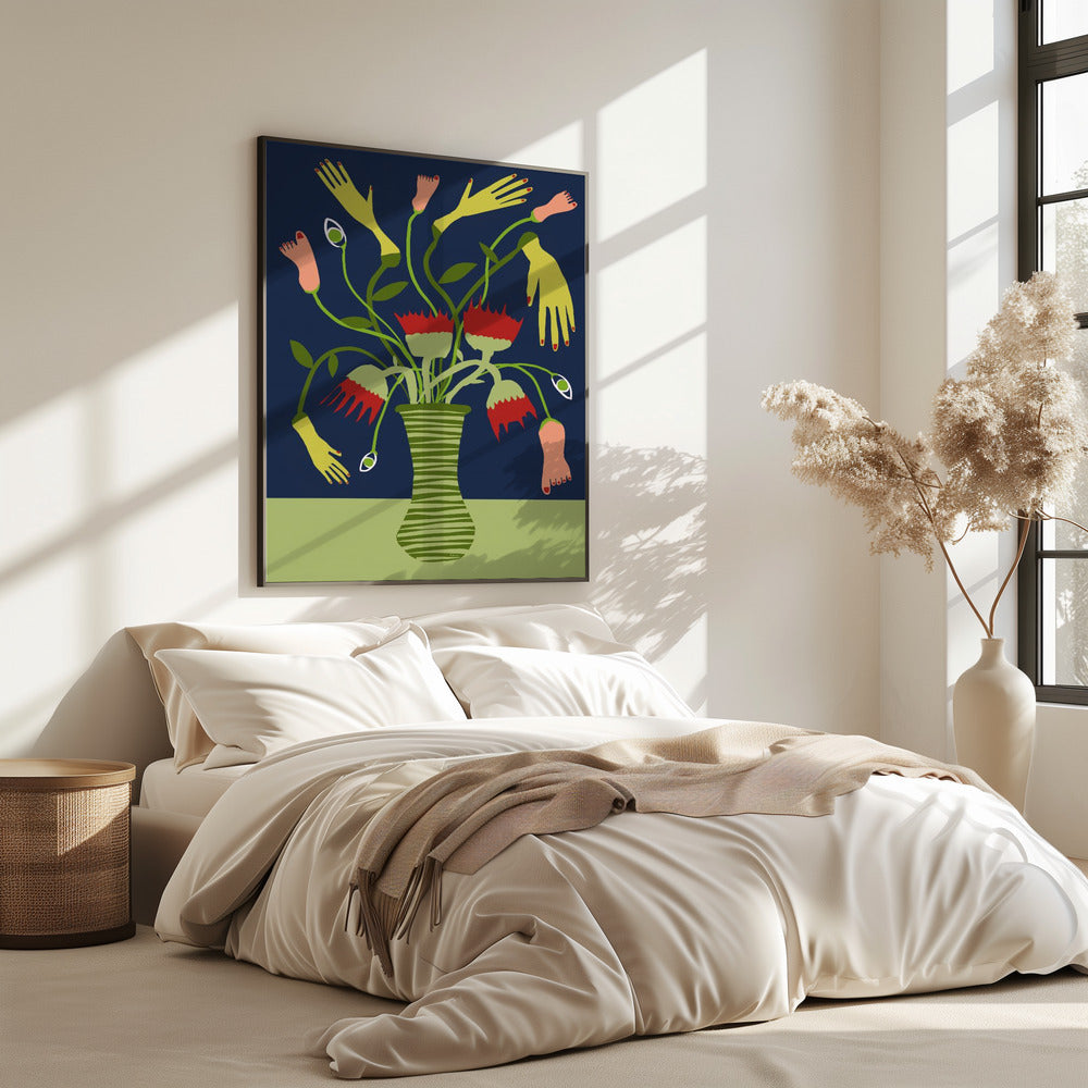 Die seltsame Vase | Poster