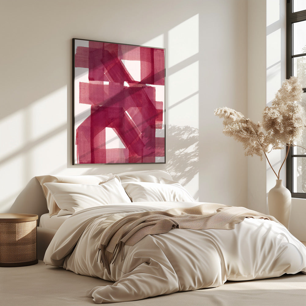 Abstract Windsor Wine 1 | Poster