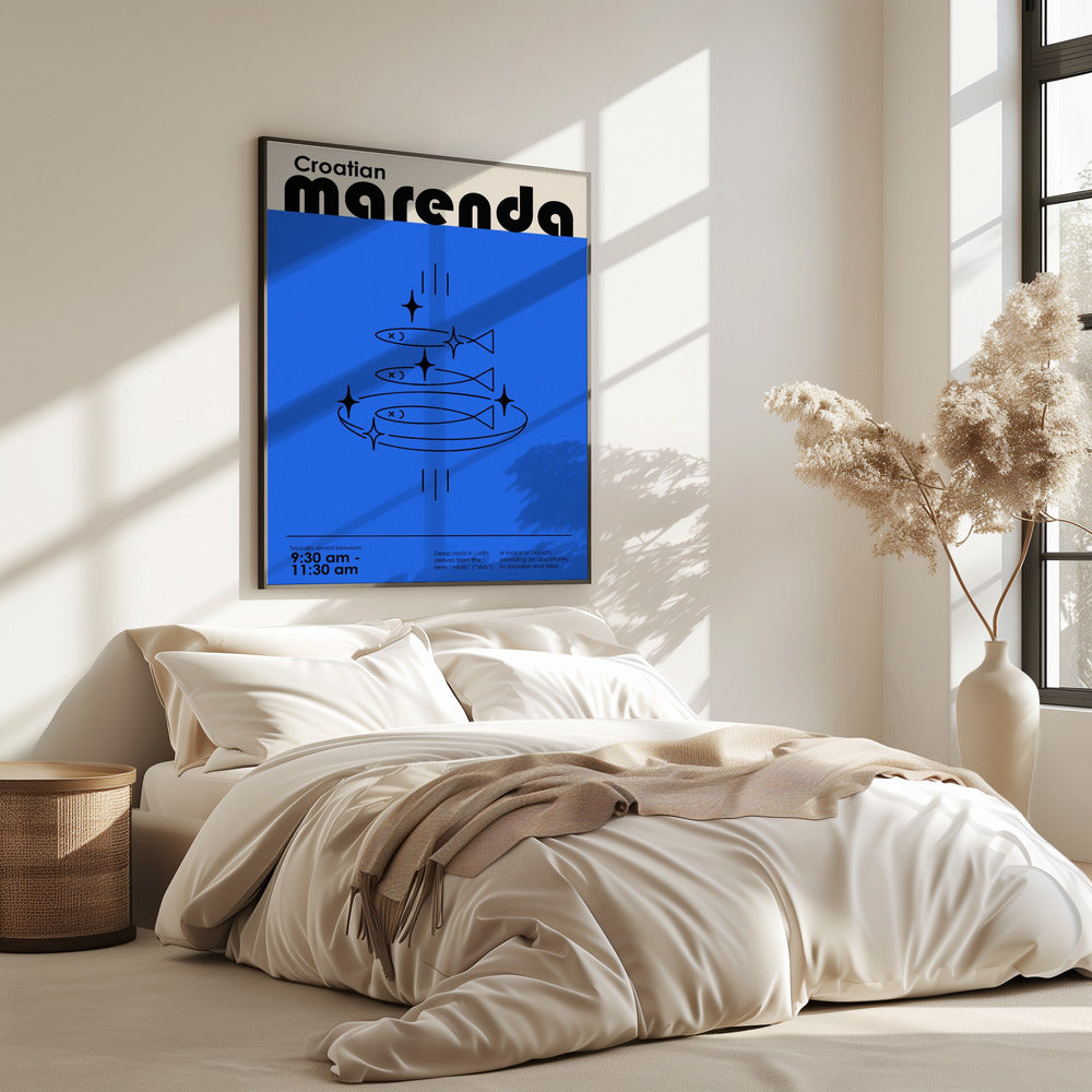 Kroatische Marenda | Poster