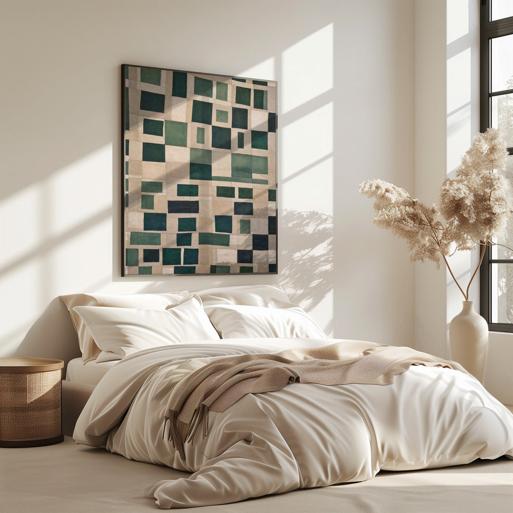 Emerald Mosaic | Poster
