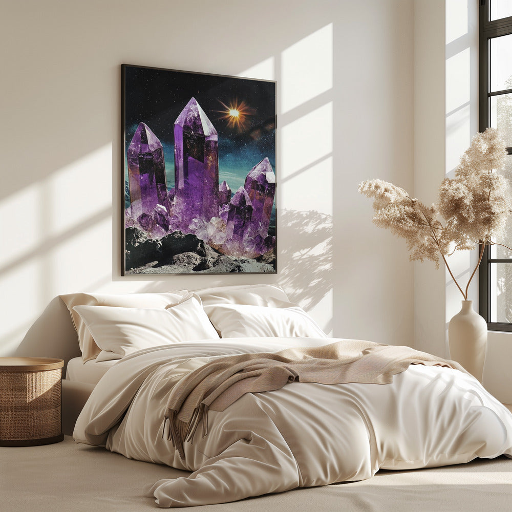 Galaktischer Amethyst | Poster