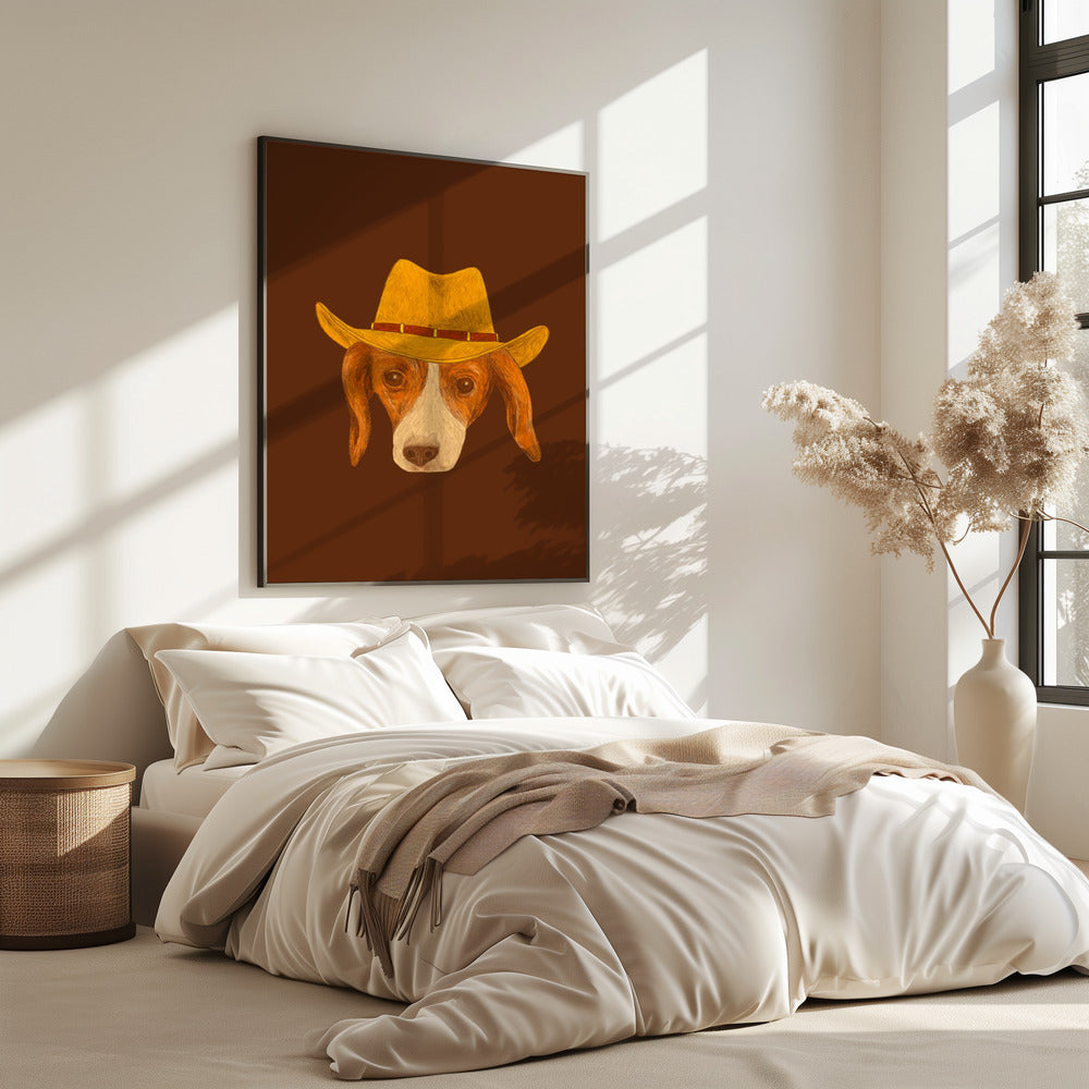 Nala The Cutest Cowgirl Pup | Poster