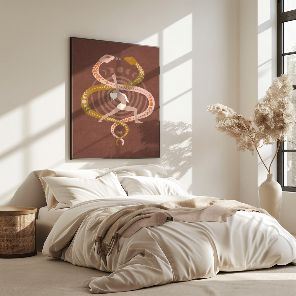 Serpent Flow Yoga | Poster