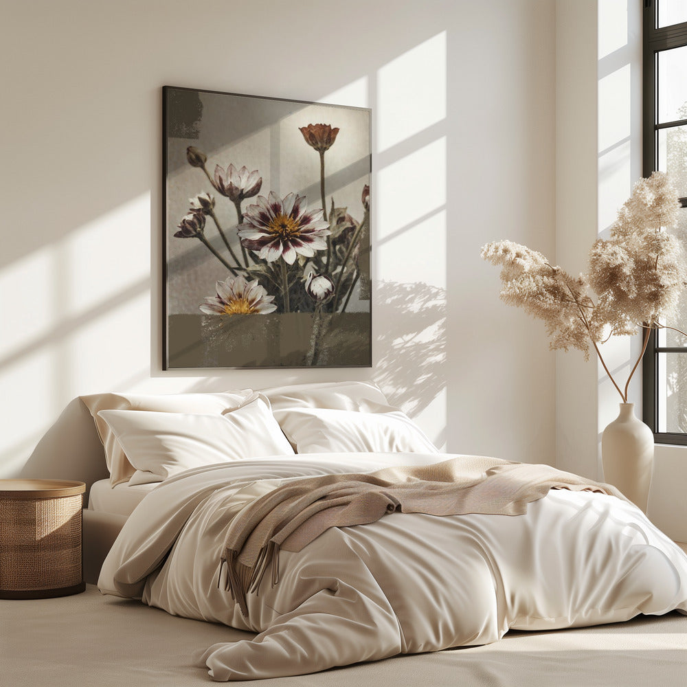 5 Vintage-Blumen | Poster