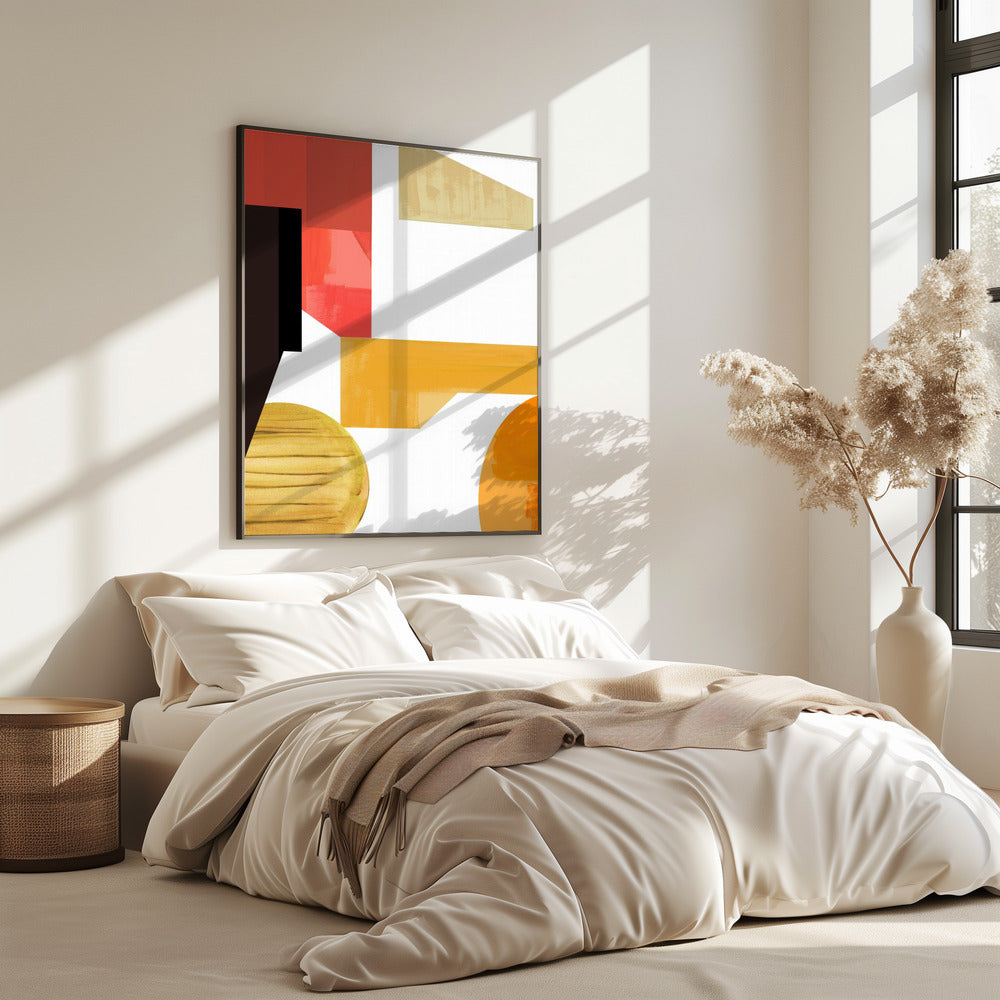 Geometrische Wärme Nr. 3 | Poster