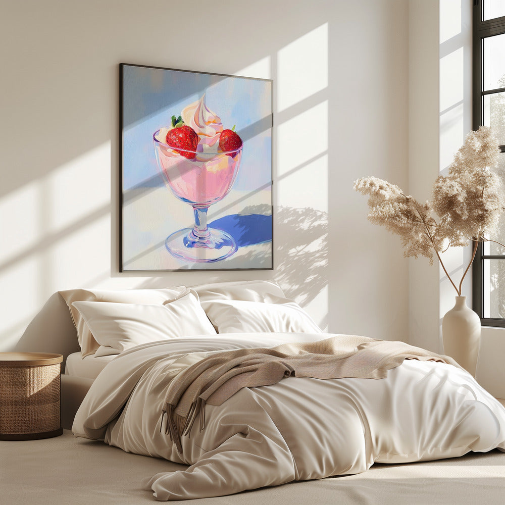 Strawberry Milk Shake | Poster
